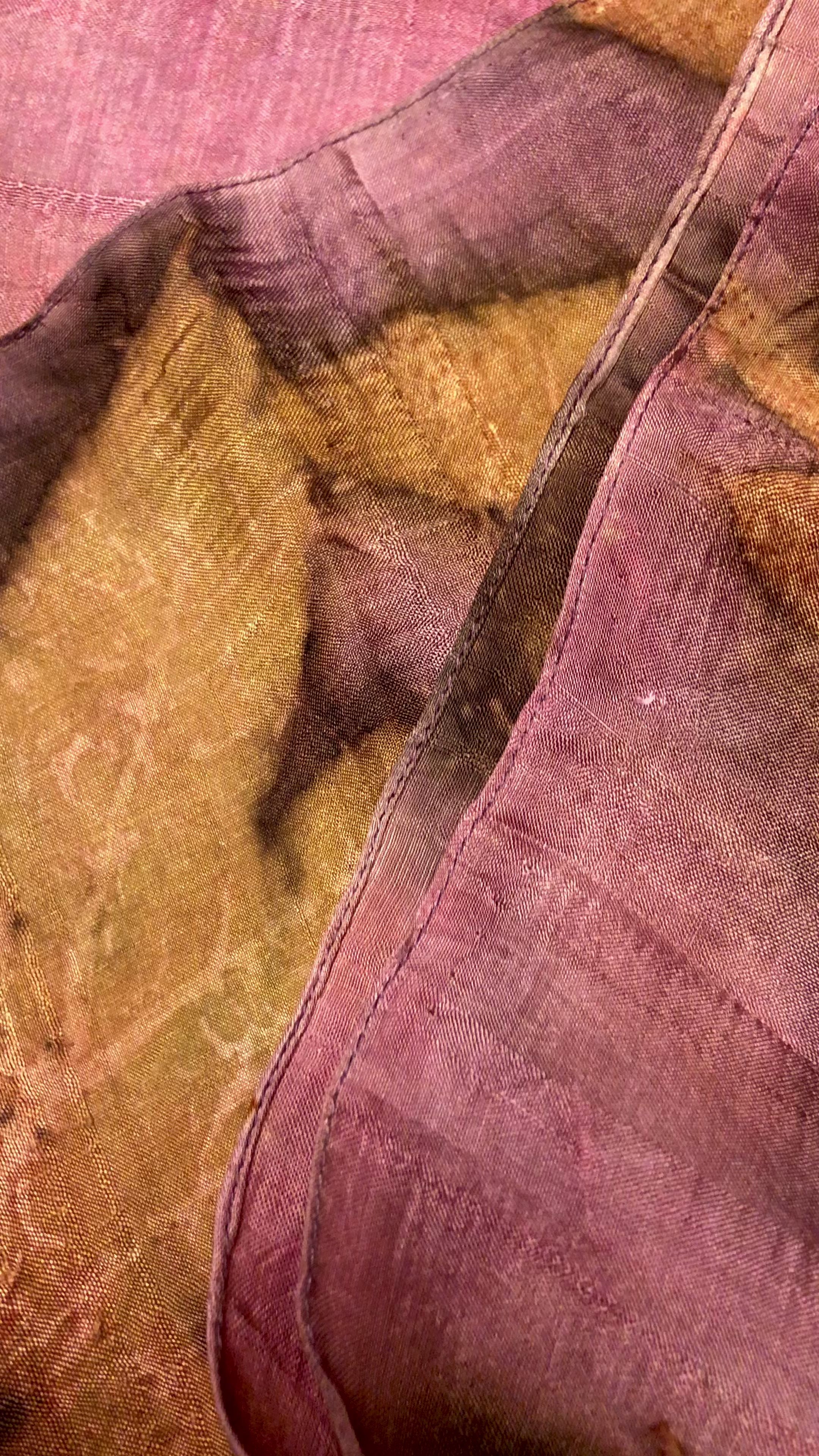 Autumn Whisper: Hand Eco Printed Stole