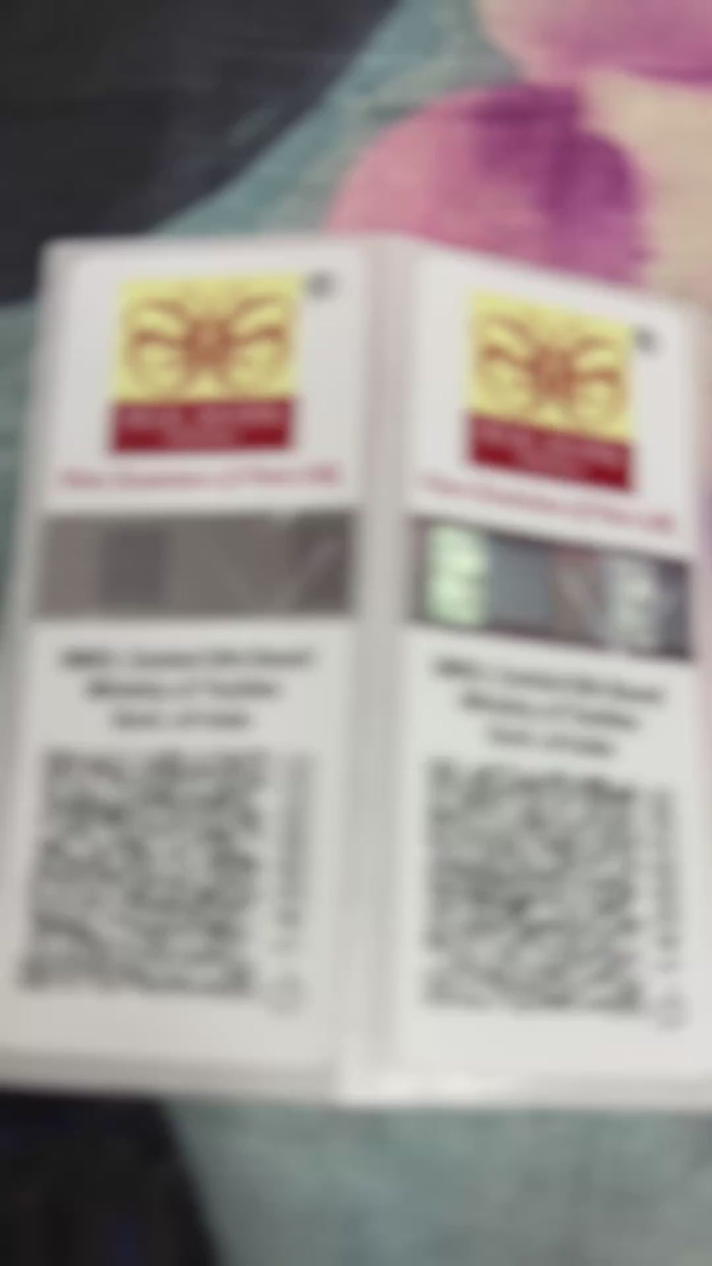 Blush & Shadow: Hand Painted Pure Silk Stole